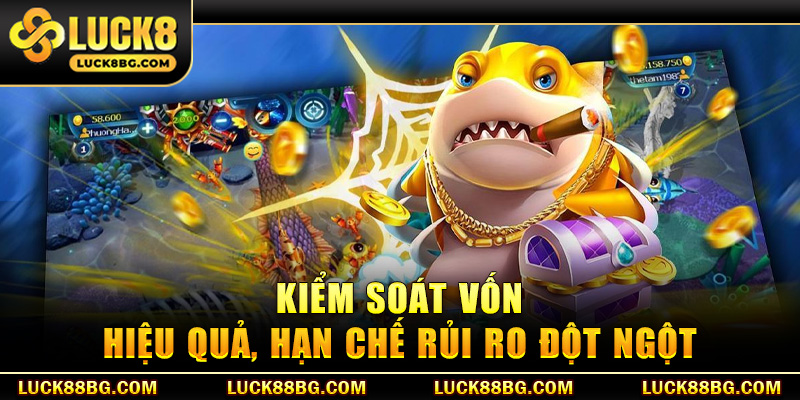 Kiểm soát vốn hiệu quả, hạn chế rủi ro đột ngột