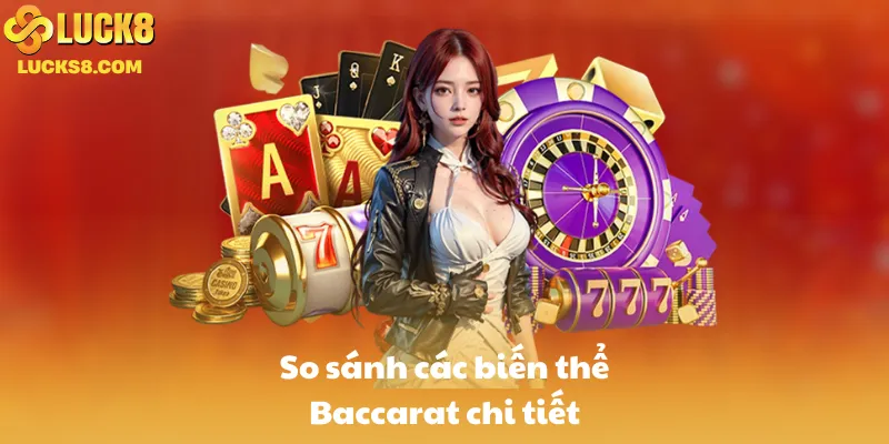 So sánh các biến thể Baccarat chi tiết